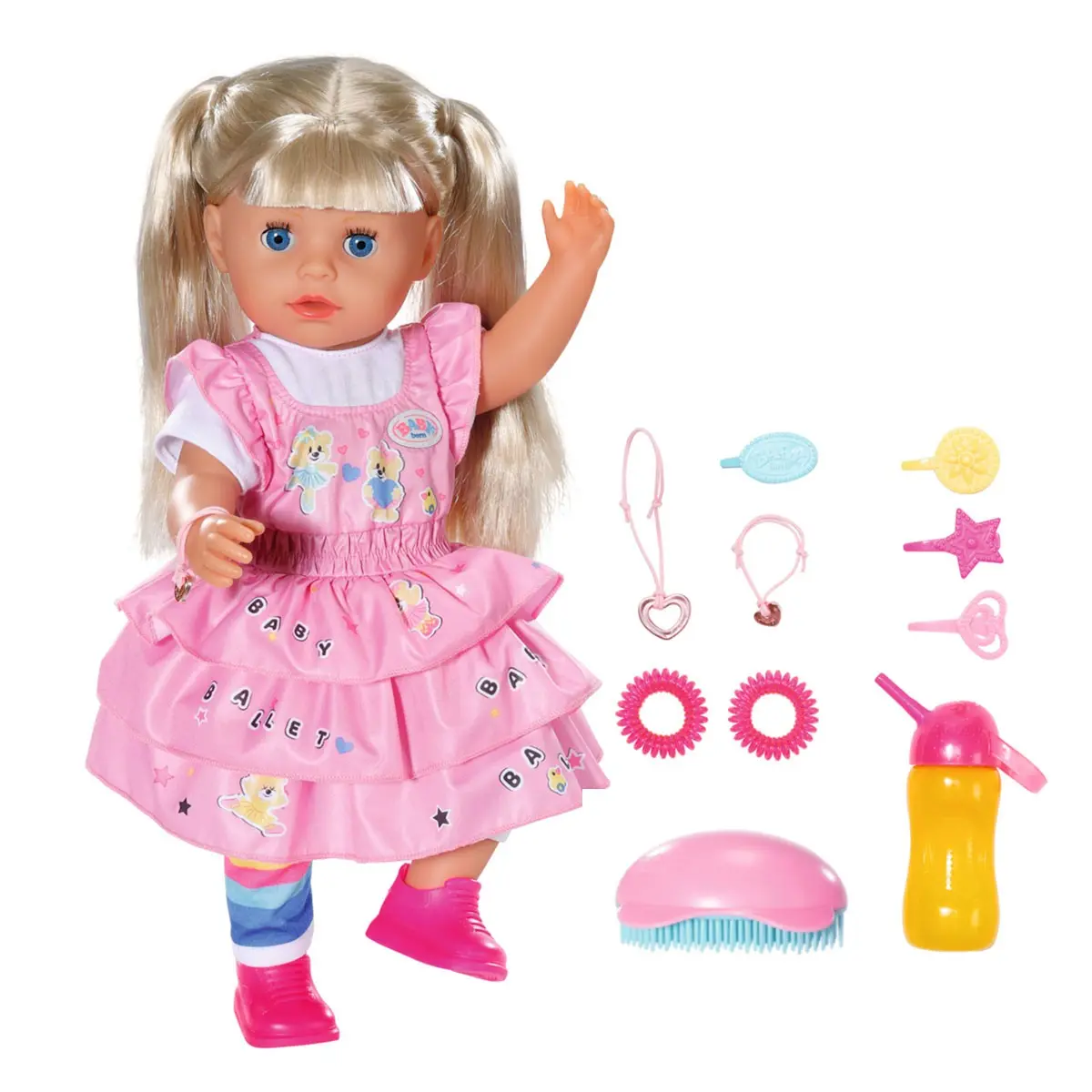 lyalka-baby-born-molodsha-sestrychka-36-sm-front Лялька Baby Born молодша сестричка 36 см — аксесуари в комплекті
