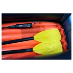 Човен надувний Intex 58331 «Explorer 200 Set» (41*94*185 см, гребний, півторамісний, двокамерний, весла ↔120 см, надувне дно, до 95 кг) - Зображення 5