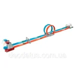 Портативний трек Hot Wheels «Подвійна петля» GFH85 Хот Вілс Оригінал - Зображення 5