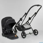 Візок прогулянковий дитячий "JOY" Liliya 61755 (1) колір ЧОРНИЙ, футкавер - Зображення 6
