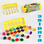3D сортер Яєчний лоток "Звірята" 12 штук Fun Game (38882) Залишити відгук