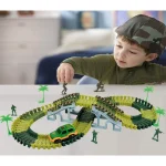 Автомобільний трек з динозаврами Dinosaur 1906 на 192 деталей ∙ Ігровий трек Dinosaur Tracks 1906 з динозаврами та електромашинкою 57308/12 - Зображення 9