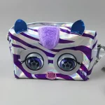 Дитяча інтерактивна сумочка з очками що рухаються Purse Pets фіолетового кольору C 62909 2 режими, в коробці 29*14*10,5см - Зображення 4