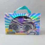 Дитяча інтерактивна сумочка з очками що рухаються Purse Pets фіолетового кольору C 62909 2 режими, в коробці 29*14*10,5см - Зображення 2